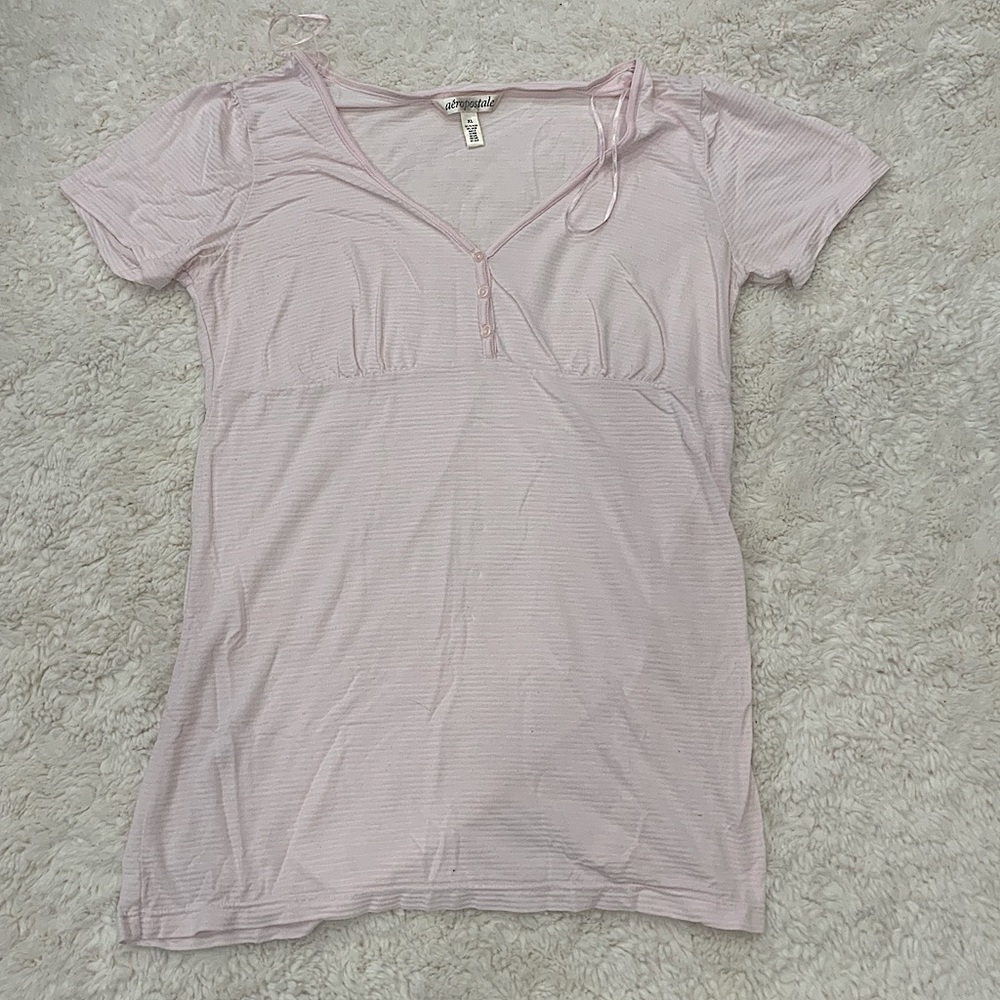 Pink pj shirt
